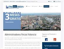 Tablet Screenshot of fincasegeda.com